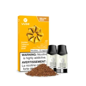 golden tobacco vape pods