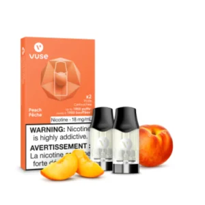 peach vape pods